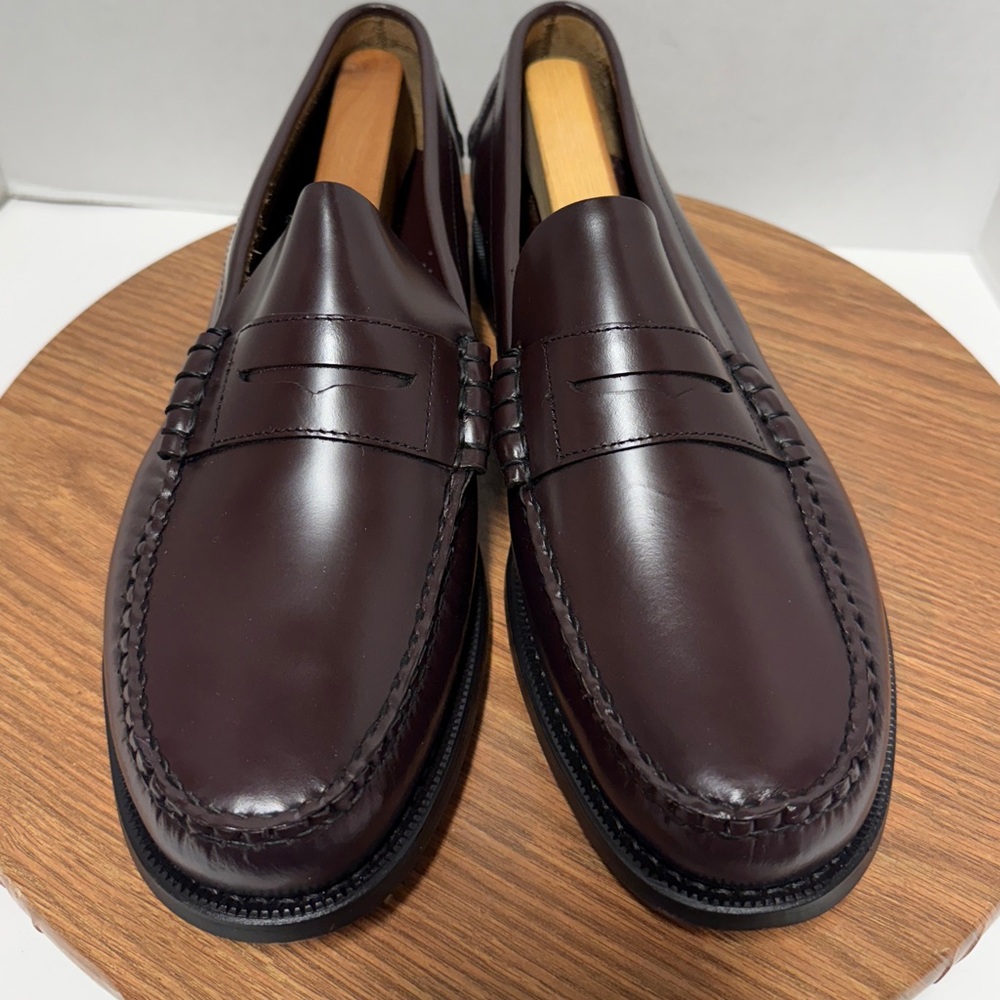 Sebago Men’s Classic Genuine Leather Dan Garnet “ Penny Loafer”  Shoes - 14 EEE